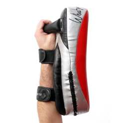 Meilleure vente 🔔 Boxe Française Montana Pao De Boxe En Cuir Montana Curvlight ROUGE 💯