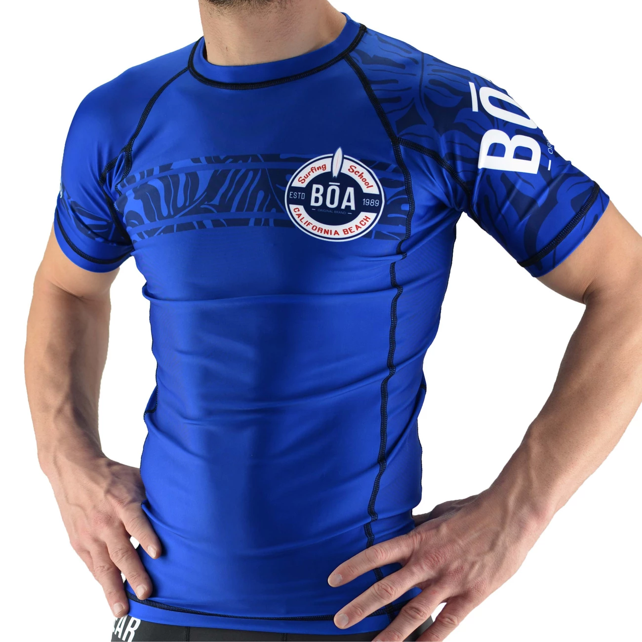 Meilleure vente 🎁 Boxe Thailandaise Boa Rashguard Bõa 🏄 Surfing Team BLEU 🛒 6 Meilleure vente 🎁 Boxe Thailandaise Boa Rashguard Bõa 🏄 Surfing Team BLEU 🛒 – Image 4