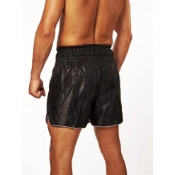 Meilleure vente 🤩 Boxe Unisexe Leone 1947 Short De Kickboxing Boxe Thaï Thai Basic NOIR 👏 -Combat Sport magasin 057416cd93964cc181e9a0efa7f8cfc6