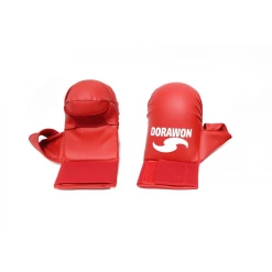 De gros 🥰 Karate Dorawon Dorawon, Mitaines De Karaté Avec Pouce Osaka Rouge ROUGE 😍