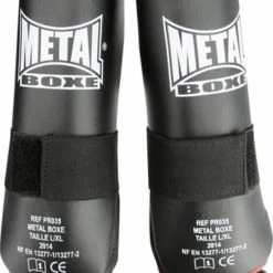 Meilleure vente 💯 PROTEGE TIBIA METAL BOXE PROTEGE VINYL TIBIAS PIEDS ✔️