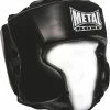 Offres 😉 ACCESSOIRES Sport De Combat Adulte METAL BOXE CASQUE NOIR ADULTE 😉