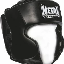 Offres 😉 ACCESSOIRES Sport De Combat Adulte METAL BOXE CASQUE NOIR ADULTE 😉