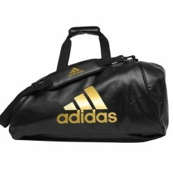 Remise 🎉 Sac De Sport Multisport Mixte ADIDAS SAC SPORT DE COMBAT NR / GOLD 🥰
