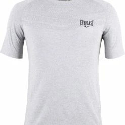 Tout neuf 😀 TEE 👚 SHIRT Boxe Homme EVERLAST MENS SEAMLESS RASHGUARD GREY ⌛