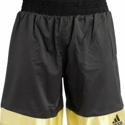 Le moins cher 😀 ADIDAS SHORT MULTIBOXE BLACK/GOLD 🥰