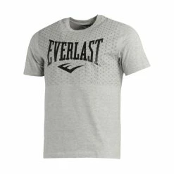 Remise 🧨 Tee-shirt EVERLAST TEE 👚 SHIRT STARS MEN GREY 👏 -Combat Sport magasin 1478430 8967823032350