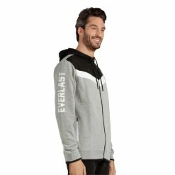 Sortie 🤩 Sweat Homme EVERLAST HOODED FULL ZIP EVL ⭐ -Combat Sport magasin 1478435 8967823949854