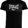 Meilleure vente 🔔 Tee-shirt Boxe Homme EVERLAST TS EVERLAST MEN BLACK ✨ -Combat Sport magasin 1487203 8978155044894