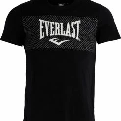 Meilleure vente 🔔 Tee-shirt Boxe Homme EVERLAST TS EVERLAST MEN BLACK ✨