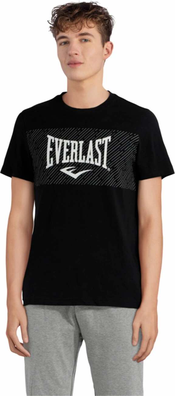 Meilleure vente 🔔 Tee-shirt Boxe Homme EVERLAST TS EVERLAST MEN BLACK ✨ 6 Meilleure vente 🔔 Tee-shirt Boxe Homme EVERLAST TS EVERLAST MEN BLACK ✨ – Image 4