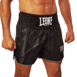 Meilleure vente 🤩 Boxe Unisexe Leone 1947 Short De Kickboxing Boxe Thaï Thai Basic NOIR 👏 -Combat Sport magasin 1f301078e17f499f87d5a07608bc62db
