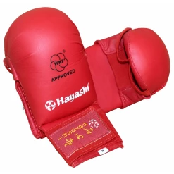Le moins cher 🔔 Karate Hayashi Gants De Karate Hayashi Wkf Approved ROUGE 🛒 -Combat Sport magasin 27ff339083a148e4a8d34db8d8ab17c0