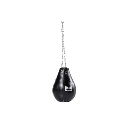 Remise 🤩 Boxe Anglaise Metal Boxe Sac De Frappe Poire À Maïs Cuir Metal Boxe NOIR 👏