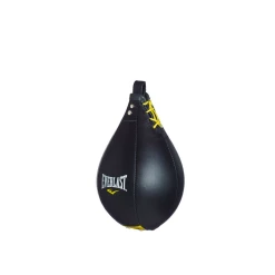 Grosses soldes 👏 Boxe Anglaise Everlast Sac De Frappe Everlast Lea Speed NOIR ⌛