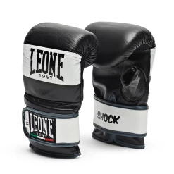 Tout neuf 🧨 Boxe Leone 1947 Gants De Sac Shock NOIR 🎁