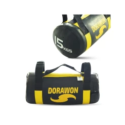 Meilleure affaire ✨ Sport De Combat Dorawon Dorawon, Sac Fitness Powerbag Phoenix 15 Kg , Noir Et Or 🌟