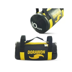 Grosses soldes ⌛ Sport De Combat Dorawon Dorawon, Sac Fitness Powerbag Phoenix 10 Kg , Noir Et Or 😍