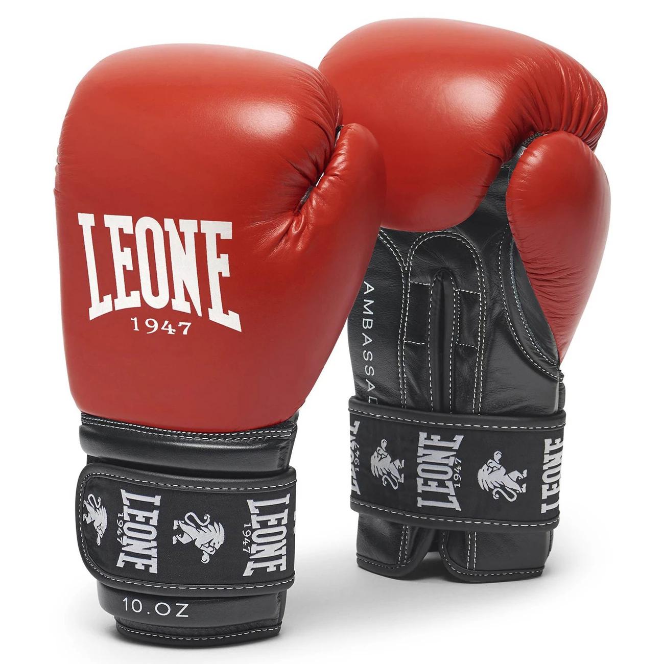 Meilleur prix 🔔 Boxe Leone 1947 Gants De Boxe Ambassador ROUGE ✔️ 4 Meilleur prix 🔔 Boxe Leone 1947 Gants De Boxe Ambassador ROUGE ✔️ – Image 2