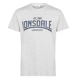 De gros ✔️ Boxe Homme Lonsdale T-shirt Boxe Lonsdale Boxing Gris Homme GRIS 💯