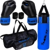 Meilleure affaire 😉 Boxe Movit Kit De Boxe Movit® Avec Sac De Boxe 5,5 Kg, 2 Gants De Boxe 8 Oz, 2 Bandes De Ma 🎁 -Combat Sport magasin 73bcbdb01ff14b67b57ad7ccb6695989