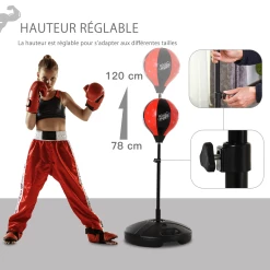 Top 10 ✨ Homcom Punching Ball Sur Pied Enfant Hauteur Réglable Gants Inclus Rouge 🥰 12 Top 10 ✨ Homcom Punching Ball Sur Pied Enfant Hauteur Réglable Gants Inclus Rouge 🥰 -Combat Sport magasin 77463a4371b84edf88c5b64a1790658f