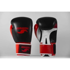 Promo 🤩 Boxe Dorawon Dorawon, Gants De Boxe Cuir Competition Leicester, Rouge Et Noir ROUGE 🤩