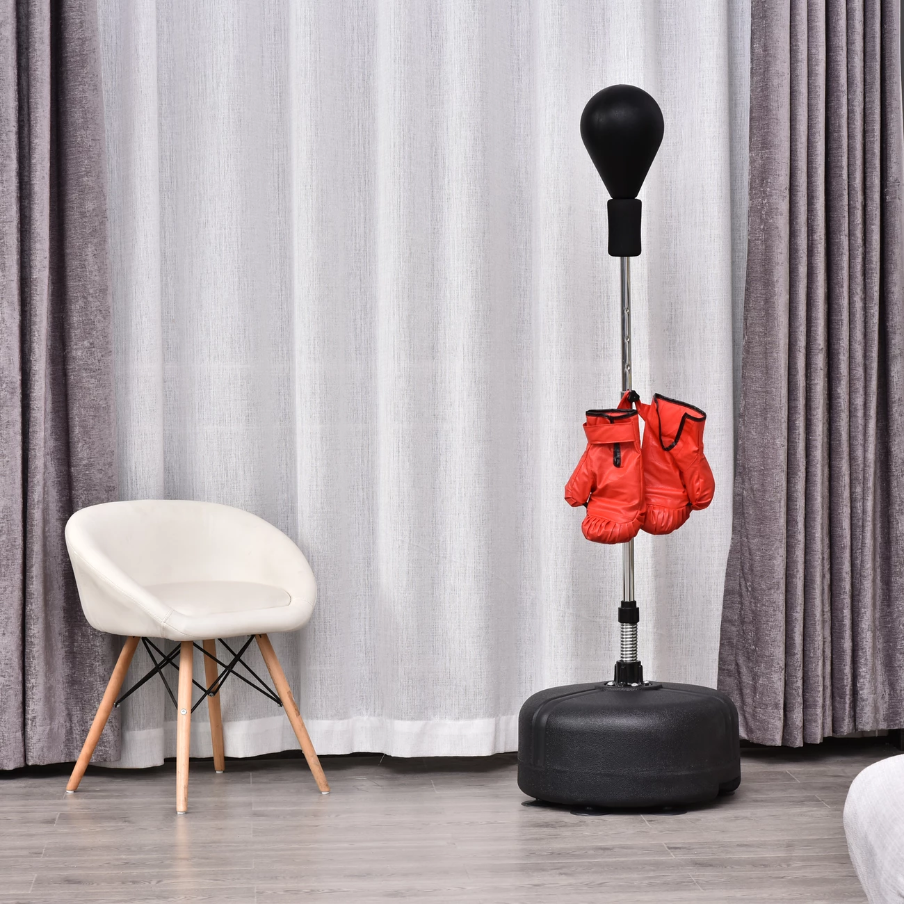 Budget 😀 Homcom Punching Ball Hauteur Réglable 👍 4 Budget 😀 Homcom Punching Ball Hauteur Réglable 👍 – Image 2