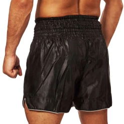Meilleure vente 🤩 Boxe Unisexe Leone 1947 Short De Kickboxing Boxe Thaï Thai Basic NOIR 👏 -Combat Sport magasin a7c80a00d1d24fe481cf7df3b85727f7