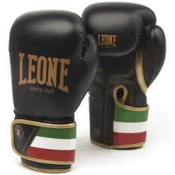 De gros ❤️ Boxe Leone 1947 Gants De Boxe Italy NOIR 🤩 -Combat Sport magasin fe7bab17aced41d4b5c78bc8df3305ba 1